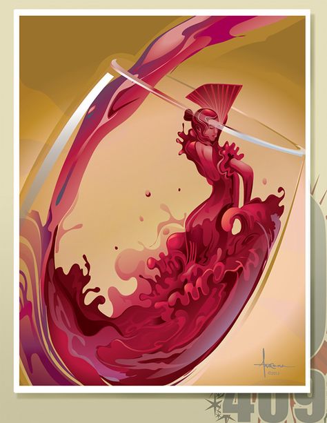 VOLTEO WINES on Behance Wine Logo, Arts Magazine, Wine Painting, Wine Photography, Wine Poster, Wine Art, Art Journal Inspiration, Design Graphique, Cartoon Illustration