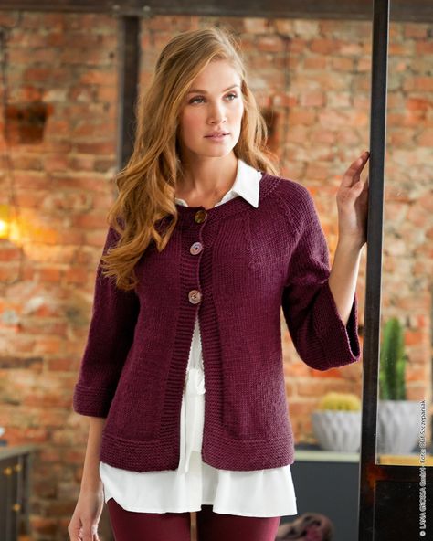 Models – JACKET · Bingo – LANA GROSSA Cardigan Knitting Patterns, Ladies Cardigan Knitting Patterns, Rowan Felted Tweed, Knit Cardigan Pattern, Textured Cardigan, Knitting Patterns Free Cardigans, Knitting Wool, Pdf Knitting Pattern, Cropped Tops