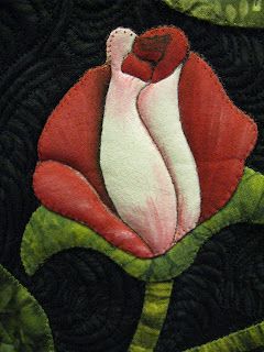 Rose Quilts, Quilt Applique, Quilts Vintage, Rose Quilt, Flower Quilts, Rose Applique, Landscape Quilts, Picture Quilts, Flower Quilt