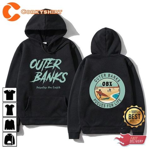 Netflix Show Outer Banks Pogue Life Paradise On Earth Gifts for fans Hoodie Check more at https://corkyshirt.com/netflix-show-outer-banks-pogue-life-paradise-on-earth-gifts-for-fans-hoodie/ Pogue Life, Earth Gift, Netflix Show, The Outer Banks, Movie Gift, Paradise On Earth, Vintage Inspired Design, Black Khakis, Outer Banks