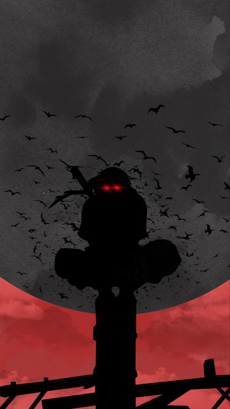 Itachi Silhouette, Crow Tattoo, Human Silhouette, Tattoo Ideas, Naruto, Tattoos, Drawings, Anime, Pins