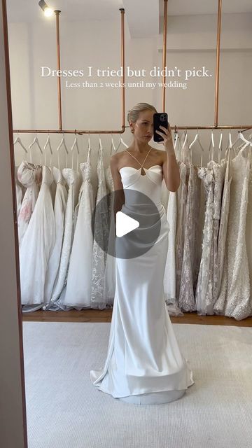 Amy Shaw on Instagram: "SICK over that first dress 💔 if I wasn’t having such a quick wedding I’d love it as an evening look. This was at @morgan_davies_bridal and WOW they’re buying team knows how to pick the most beautiful romantic but modern bride pieces. Absolutely stunned there were about 20 more dresses I could have tried and loved if I had more time! 

bridaloutfit #weddingdresses #wedding wedding dress try on, wedding dress london, modern bride" Saint Bridal, Morgan Davies, Italian Bride, Wedding Dresses London, Quick Wedding, Ruffle Wedding Dress, Modern Wedding Dress, Style Crush, Modern Bride