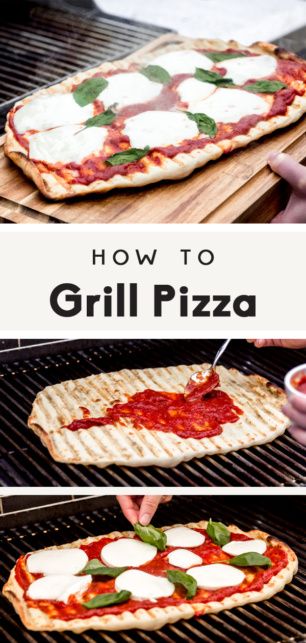 Everything you need to know about how to grill pizza. This is seriously the best, easy grilled pizza recipe you'll ever make without a pizza stone. It's chewy, crispy, and perfect for adding your favorite toppings. #pizza #grilling #summer #grill #pizzarecipe #pizzanight Easy Grilled Pizza, How To Grill Pizza, Pizza On The Grill, Grilled Pizza Recipes, Grill Pizza, Pizza Lasagna, Cooking Pizza, Grilled Dinner, Grilled Pizza