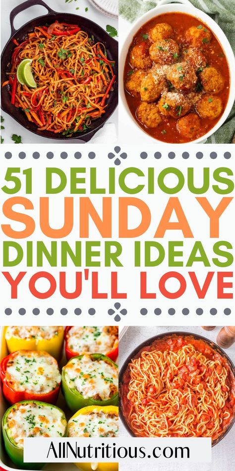 If you are wanting to spice up your sunday dinners you need to try these incredible sunday dinner recipes. These super easy family dinner recipes are perfect to take your Sunday dinners to a whole new level with your loved ones. April Dinner Ideas, Easy Saturday Dinner, Sunday Lunch Ideas Families, Best Dinner Recipes Most Popular, Easy Sunday Lunch Ideas, Summer Sunday Dinner Ideas, Sunday Night Dinner Ideas, Quick Sunday Dinner Ideas, Healthy Sunday Dinner Ideas