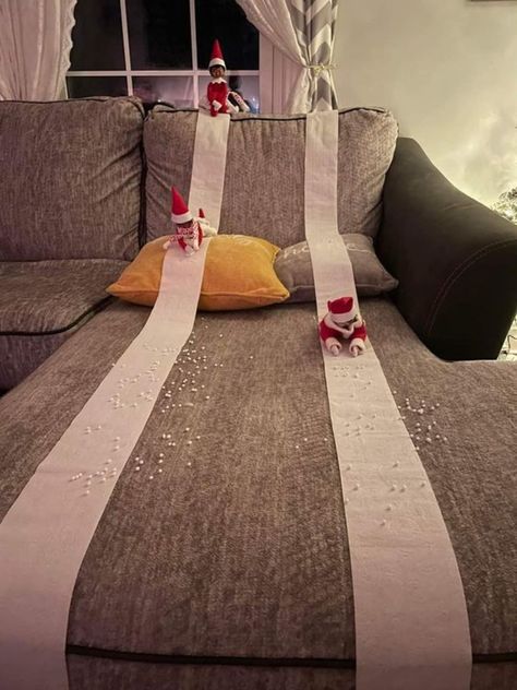 Elf On The Shelves, Elf Writing, Funny Elf On The Shelf, Holiday Jokes, Elf Yourself, Holographic Paper, Mini Candy Canes, Awesome Elf On The Shelf Ideas, Elf Activities