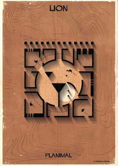 Gallery of Federico Babina's "Planimal" Reimagines Architectural Plans as Animals - 16 Maze Plan Architecture, Maze Concept Architecture, Liminal Landscape, Maze Plan, Maze Architecture, Circle Plan, Federico Babina, Architecture Mapping, Maze Design