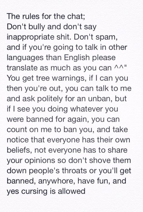 Rules For Group Chat, Gc Rules Ideas, Group Chat Rules, Group Chat Ideas, Discord Rules Ideas, Subliminal Playlist, Snapchat Group Chat, Snapchat Groups, Group Rules