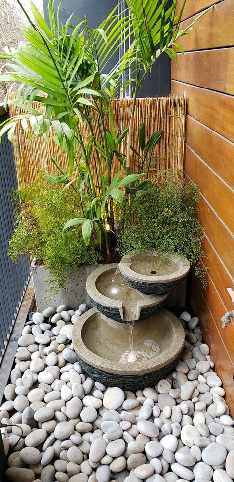 Jardin Zen Interior, Zen Patio, Zen Balcony, Zen Backyard Ideas, Zen Backyard, Indoor Zen Garden, Zen Garden Design, Diy Garden Fountains, Deck Designs Backyard