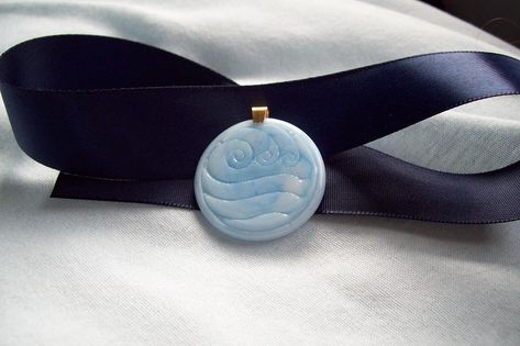 Katara Necklace, Betrothal Necklace, The Last Airbender Cosplay, Avatar The Last Airbender Cosplay, Last Airbender Cosplay, Airbender Cosplay, Atla Aesthetic, Katara Cosplay, Suki Avatar