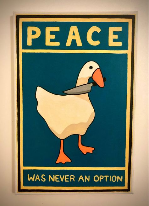 Don't Duck With Me Wallpaper, Mess With The Honk You Get The Bonk Wallpaper, Mess With The Quack You Get A Whack, Duck Painting Ideas, Mess With The Honk, Peace Was Never An Option, Goose Game, Duck Drawing, Duck Wallpaper