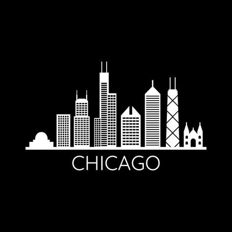 Chicago Skyline, Apartment Decor Inspiration, Apartment Decor, Decor Inspiration, Art Images, Vector Art, Template Design, Vector Free, Chicago