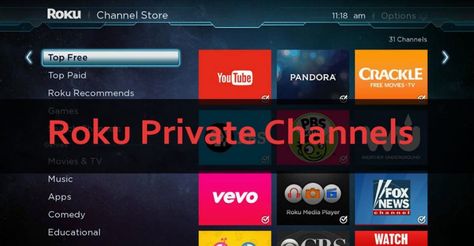 Roku Channels Free, How To Jailbreak Firestick, Roku Hacks, Watch Tv For Free, Free Online Tv Channels, Cable Tv Alternatives, Roku Private Channels, Channel Store, Free Tv And Movies