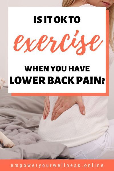 Lower back pain is complicated, and the wrong exercises can make you feel worse! Read the full article to learn how to exercise when you have lower back pain and why not all exercises are created equal. Choose the right workouts for lower back pain. #lowerbackpain #workout #fitness Workouts For Lower Back, Injury Recovery, Lower Back Exercises, Back Injury, Fitness Exercises, Gym Ideas, Workout Plan For Women, Exercise Tips, Lower Back Pain