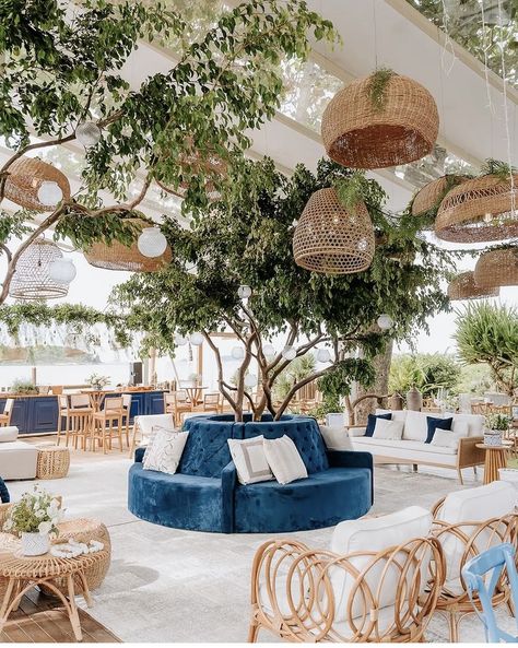 Tulum Theme Party, Boho Event, Event Lounge, Wine Restaurant, Mediterranean Restaurant, Bar Mitzva, Dream Wedding Decorations, Wedding Set Up, Beach House Style