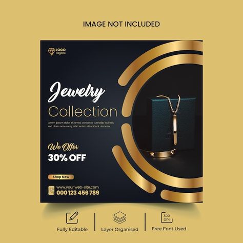 Social Media Post For Jewelry, Earring Instagram Post, Jewelry Social Media Post Ideas, Poster Jewelry Design, Award Social Media Post Design, Gold Social Media Design, Jewelry Poster Design Ideas, Jewelry Post Ideas, Jewelry Flyer Design