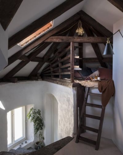 Renovated Attic, Reading Loft, Attic Apartment, Attic Renovation, Terrace Design, Aesthetic Rooms, Dream Room Inspiration, House Goals, Dream Rooms