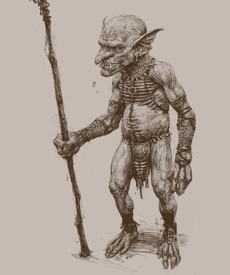 ArtStation - sketchs for goblin, face zero Goblin Face, Goblin Art, Fairy Drawings, Lotr Art, Fantasy Races, Creature Concept, Dark Fantasy Art, Fantasy World, Dark Fantasy