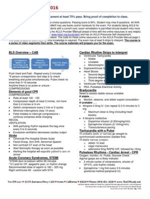 ACLS Cheat Sheet | Cardiopulmonary Resuscitation | Medical Treatments Acls Study Guide, Acls Cheat Sheet, Signs Of Shock, Acls Test, Cardiogenic Shock, Cardiac Rhythms, Cardiopulmonary Resuscitation, Chest Discomfort, Airway Management