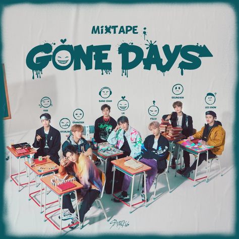 Gone Days, Kpop Profiles, Kpop Posters, Felix Stray Kids, Kids Songs, Kids Wallpaper, Album Art, Mixtape, Lee Know