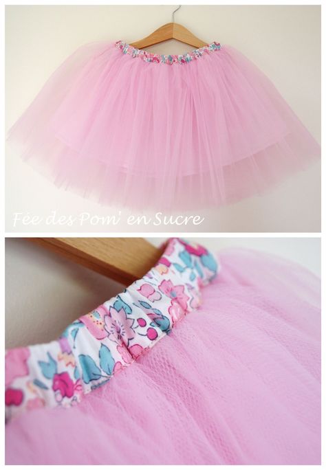 Apprenez comment faire des tutus pour les filles d'une manière simple et rapide et surtout qu'il vous est utile pour que vous puissiez l'utiliser à nouveau quand vous en avez besoin. Tulle Tutu Diy, Tutu Diy, Diy Tulle Skirt, Tutu Couture, Tutu En Tulle, Diy Tutu Skirt, Diy Clothes For Women, Clothes Upcycle, Tule Rok