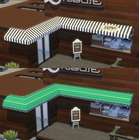 Modular Awnings ● Sims 4 CC Objects Sims 4 Cc Objects, Sims 4 Studio, Sims 4 House Plans, Sims4 Clothes, Sims 4 Build, Sims 4 Game, Fun Fun, Sims 4 Houses, Sims 4 Cc Finds