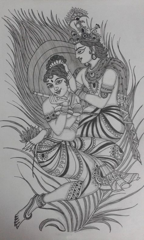 Simple Art Drawings, Pencil Sketches Of Girls, Pencil Art Love, Simple Drawing Ideas, Sketch Simple, Art Drawing Ideas, Easy Tattoo, Poses Art, Durga Painting