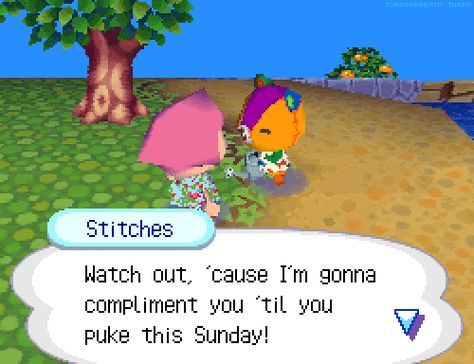 Stitches - Animal Crossing Wiki Cult Leader, Animal Crossing Funny, Animal Crossing Fan Art, Animal Crossing Memes, Animal Crossing Wild World, City Folk, Animal Crossing Villagers, Animal Crossing Game, Animal Crossing Qr