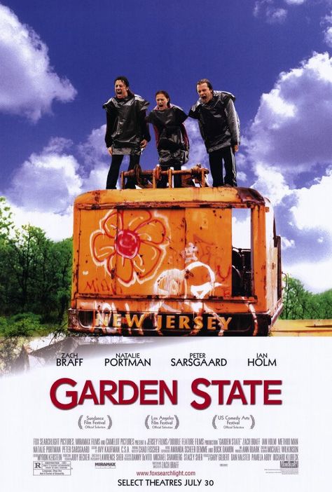 Garden State Movie, Peter Sarsgaard, State Posters, Jim Parsons, Garden State, Movies 2019, Top Movies, Popular Movies, Natalie Portman