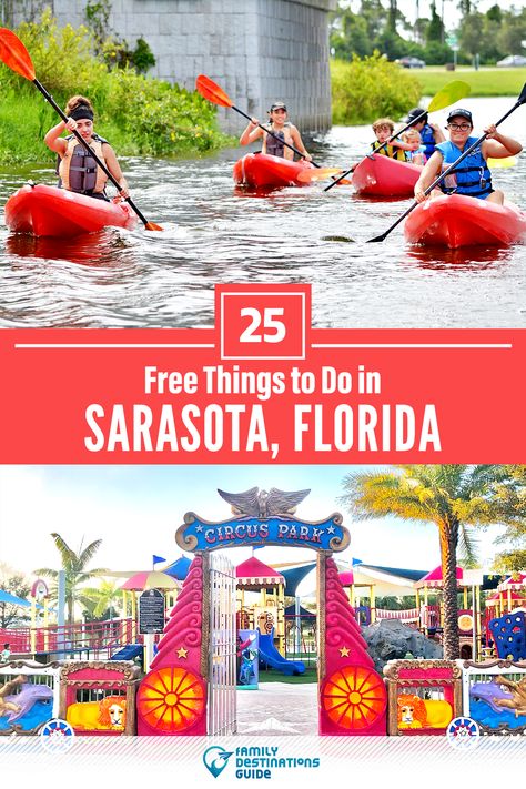 Things To Do Sarasota Florida, What To Do In Sarasota Florida, Bradenton Florida Things To Do In, Things To Do In Sarasota Florida, Sarasota Florida Things To Do In, Florida Trips, Sarasota Beach, Couples Things To Do, Free Family Activities