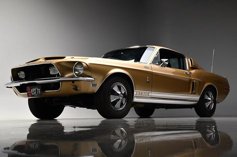 Built From Blueprints, The Only Fuel-Injected 1968 Ford Mustang Shelby GT500 Fastback Runs Again Mustang Cobra Jet, 1968 Ford Mustang, Ford Mustang Cobra, Unique Hardware, Goodyear Tires, Mustang Gt500, Green Hornet, Shelby Mustang, Ford Mustang Shelby Gt500