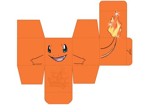 Papercraft Charmander by chaaa94.deviantart.com on @DeviantArt Bolo Pokemon, Pokemon Papercraft, Pokemon Party Decorations, Papercraft Pokemon, Deviantart Pokemon, 3d Pokemon, Pokemon Charmander, Pokemon Craft, Pokemon Birthday Party