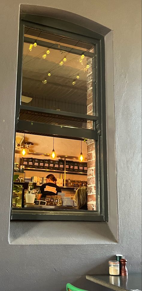 Coffee Shop Worker Aesthetic, Restaurant Worker Aesthetic, Cafe Worker Aesthetic, Aesthetic Barista, Cafe Worker, Worker Aesthetic, Cozy City, Cozy Window, Book Journaling