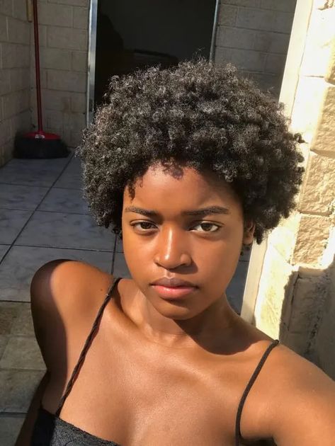 49 Afro Hairstyles for the Afrocentric Naturalista – Svelte Magazine Big Chop Natural Hair Type 4, Big Chop Type 4 Hair, Coily Haircuts, Big Chop Natural Hair, Hair Like Wool, Cabello Afro Natural, Short Natural Curly Hair, Black Wigs, Twa Hairstyles