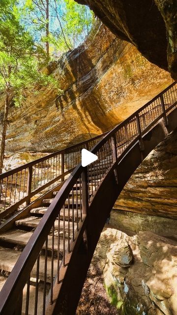 Britny McKibben on Instagram: "There's a fairytale forest in Ohio and it's called Hocking Hills State Park 🌿✨  Don't forget to save this post! 🙌  This will be my 2nd home the next couple of weeks as I have some amazing rentals to show you all! 🫶  Here are some ideas to get your Hocking Hills itinerary started...   Hiking 🥾🌿  Old Man's Cave (the most popular hike but it's so worth it) you'll see waterfalls, unique rock formations, and a recess cave. I recommend waking up at sunrise for this one for fewer crowds.   Ash Cave- one of the largest recess caves in the park with a waterfall (the waterfall is best seen in the winter and spring). This hike is paved and ADA accessible.   Cedar Falls- one of the largest waterfalls by volume. It does get pretty dry in the summer months but still b