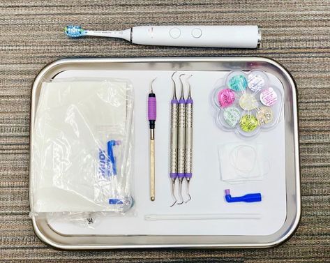 Dental Hygiene School Supplies, Future Dentist, Dental Hygiene School, Future Office, Dental Life, Dental School, Fotos Goals, Dental Supplies, Dental Hygienist