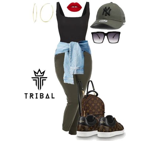 https://www.instagram.com/p/CebJv1rLqCY/?igshid=MDJmNzVkMjY= Polyvore Outfits Casual, Customized Outfits, Morgan Westbrooks, Feminine Tomboy, Teen Swag Outfits, Weekend Outfits, Joggers Outfit, Casual Preppy Outfits, Lazy Day Outfits