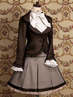 The Hell of Titans.... What Did I Do To Deserve this? [SnK/AoT Fanfic] - Side Story No. 2 (Pt. 1) - Wattpad Lolita Outfits, Japanese Street Fashion, Mori Girl, A Skirt, Steampunk Fashion, Lolita Dress, Gothic Lolita, Mode Vintage, Visual Kei