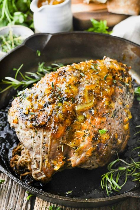 Pork Sirloin Roast (Just 5 Minutes of Prep!) - The Seasoned Mom Pork Sirloin Roast Crock Pot, Top Sirloin Roast Recipe, Boneless Pork Sirloin Roast, Pork Roast Recipes Oven, Sirloin Roast Recipes, Pork Sirloin Tip Roast, Pork Sirloin Roast, Boneless Pork Loin Roast, Meaty Meals