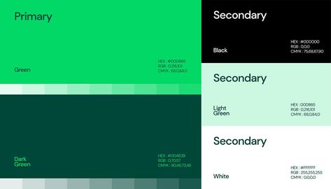 Color Palette Layout Design, Fresh Green Colour Palette, Tech Colour Palette, Green And Orange Palette, Green And Grey Colour Palette, Tech Company Color Palette, Corporate Colour Palette, Dark Green Branding, Tech Brand Color Palette