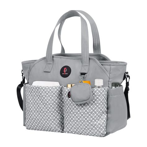 PRICES MAY VARY. Luxury Tote Diaper Bag :SUPROMOMI Neutral baby Bag is made of high quality polyester material, free of harmful substances such as lead and phthalates, durable and waterproof. The detachable, adjustable shoulder strap can be used crossbody bag, the long tote handle can be used as a diaper bag or one shoulder diaper bag, and the super cool baby boy diaper bag and stylish baby girl diaper bag are the first choice for shopping, and also suitable for mom and Dad travel diaper bags Ul Toddler Diaper Bag, Coach Diaper Bag, Baby Bag Backpack, Baby Tote Bag, Mommy Bag, Bag Boys, Diaper Bag Backpack, Cool Baby Stuff, Baby Bag