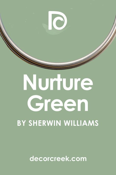 Nurture Green SW 6451 Paint Color by Sherwin-Williams Sherwin Williams Exterior Paint Schemes, Office Craft Space, Sherwin Williams Green, Exterior Paint Schemes, Girls Bedroom Makeover, Craft Space, Bedroom Green, Paint Schemes, Green Paint