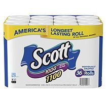 Scott 1100 Unscented Bath Tissue Bonus Pack, 1-ply (36 Rolls = 1100 Sheets Per Roll)- Individually Wrapped Toilet Paper Best Toilet Paper, Bathroom Tissue, Sams Club, Get The Job, Toilet Paper, Biodegradable Products, Gum, Acrylic Nails, Rolls