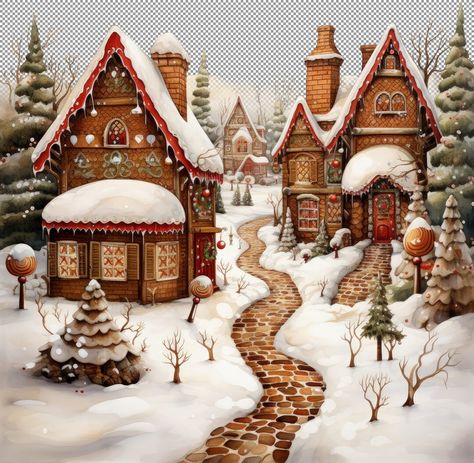 Gingerbread Pathway, Gingerbread Winter Wonderland, Cozy Winter House, Arte Aesthetic, Village Christmas, Gingerbread Village, Winter Village, Christmas Gingerbread House, Gingerbread Houses