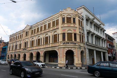 Old colonial building in the unesco world heritage zone, P… | Flickr Ipoh Malaysia, Eric Lafforgue, Ipoh, Colonial House, Unesco World Heritage, Kuala Lumpur, World Heritage, House Styles, Building