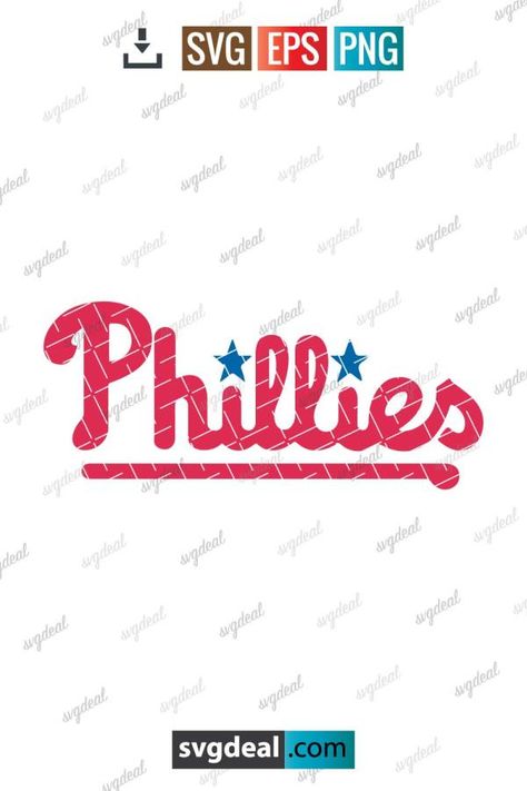 Phillies Svg Phillies Svg Free, Phillies Svg, Softball Banner, Phillies Shirt, Phillies Baseball, Cricut Free, Personal Project, Start Now, Svg Free Files