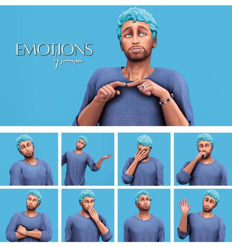 Emotions | Patreon Sims 4 Emotions, Avatar Stickers, Instagram Avatar, Figure Poses, Ts4 Cc, Sims 4 Mods, Sims Cc, Just Don, Sims 4