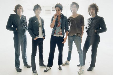 The Strokes, Hedi Slimane and New York Post-Punk Revival Fashion | Grailed Post Punk Fashion, Post Punk Revival, Albert Hammond, The Voidz, Cut Blazer, Julian Casablancas, Concert Stage, Funny Animal Quotes, Hedi Slimane