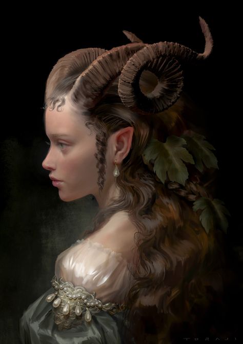 ArtStation - Bacchante, Toraji