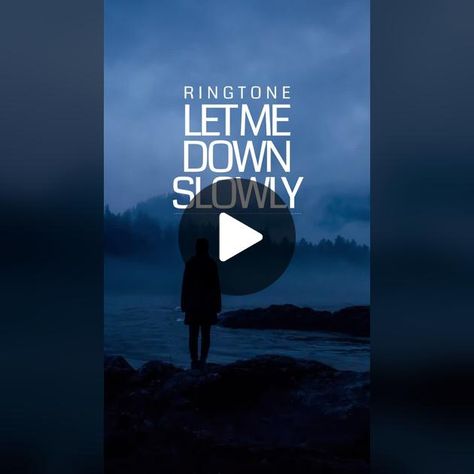 Let Me Down Slowly, Phone Ringtones, Alec Benjamin, Let Me Down, Slow Motion, Motion, Sound, Let Me, Let It Be