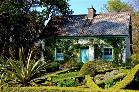 Steal This Look: Irish Cottage Garden - Gardenista House Exterior Ireland, Cozy Cottages, Grandmother House, County Donegal, Donegal Ireland, Garden Ideas Cheap, Irish Cottage, Best Appliances, Tree Houses